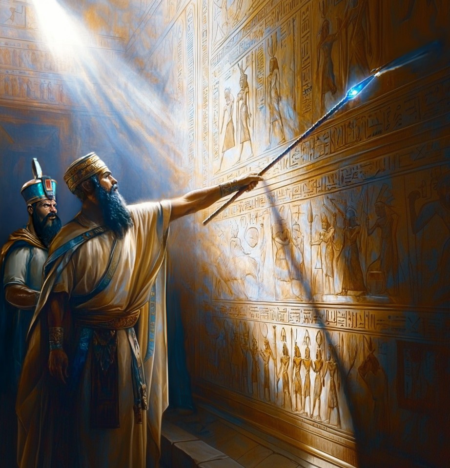 The Outstretched Staff — from The Ten Plagues